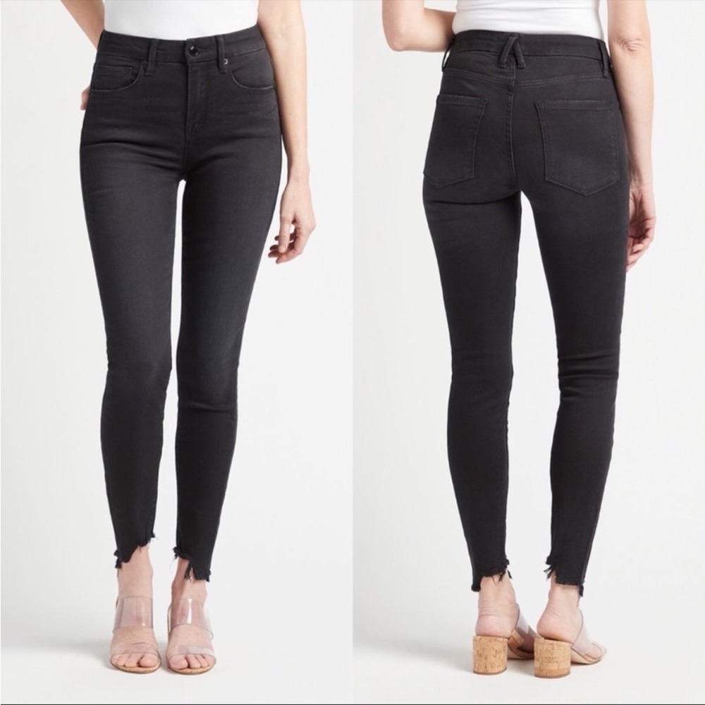 NWT Good American Good Legs Black Jeans Sz 00 / 24